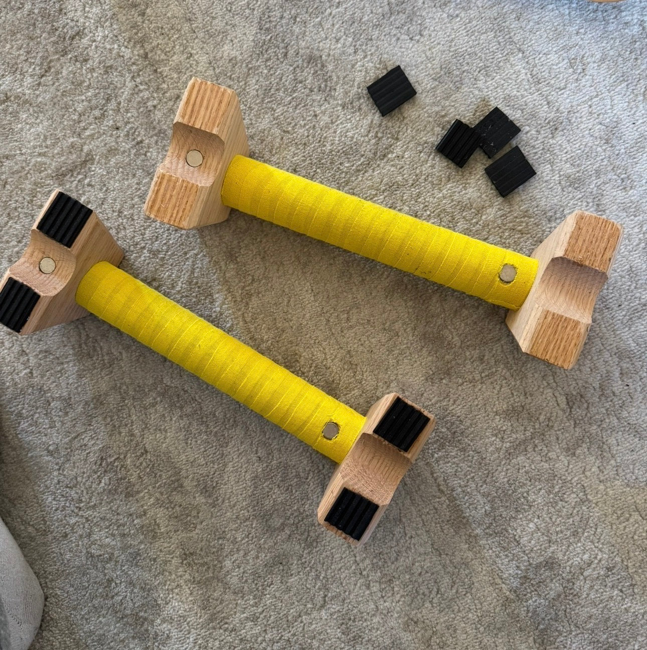mini parallette assembly